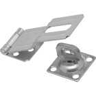 National 4-1/2 In. Zinc Swivel Safety Hasp Image 1